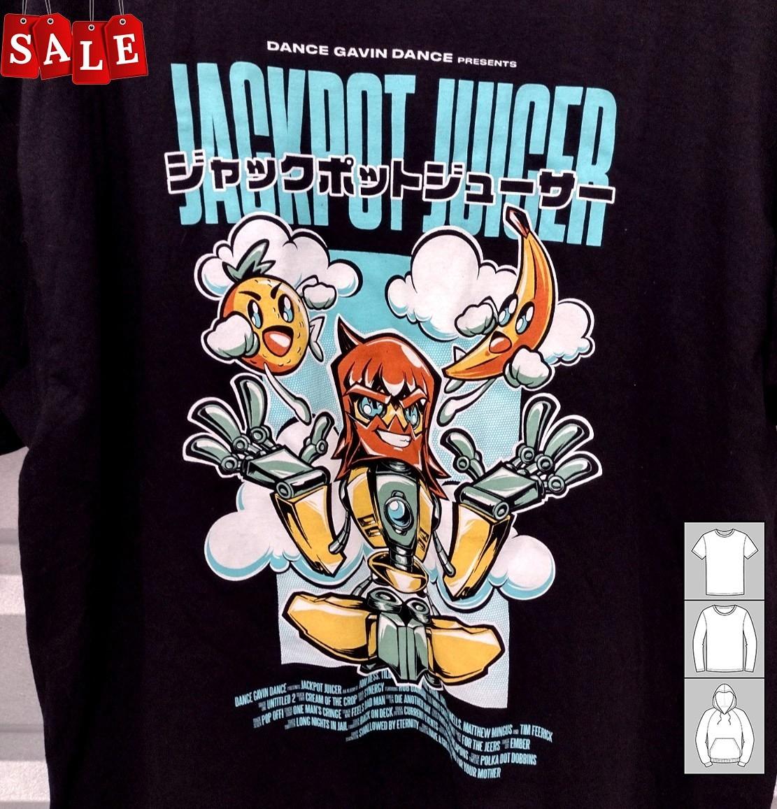 New Popular Dance Gavin Dance Presents Jackpot Juicer Gift For Fans NH46 XL
