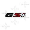 Metal GSI Badge 3D Stickers Car Trunk Body Emblem Decal Styling For Opel Adam Meriva Insignia Mokka Zafira Junior Vauxhall VXR