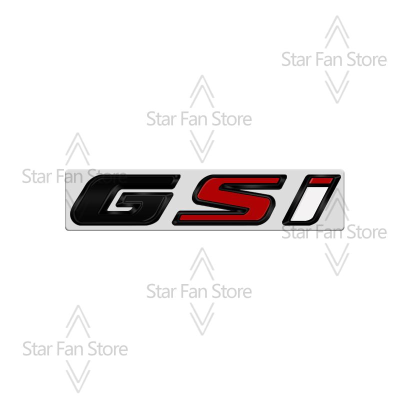Metal GSI Badge 3D Stickers Car Trunk Body Emblem Decal Styling For Opel Adam Meriva Insignia Mokka Zafira Junior Vauxhall VXR
