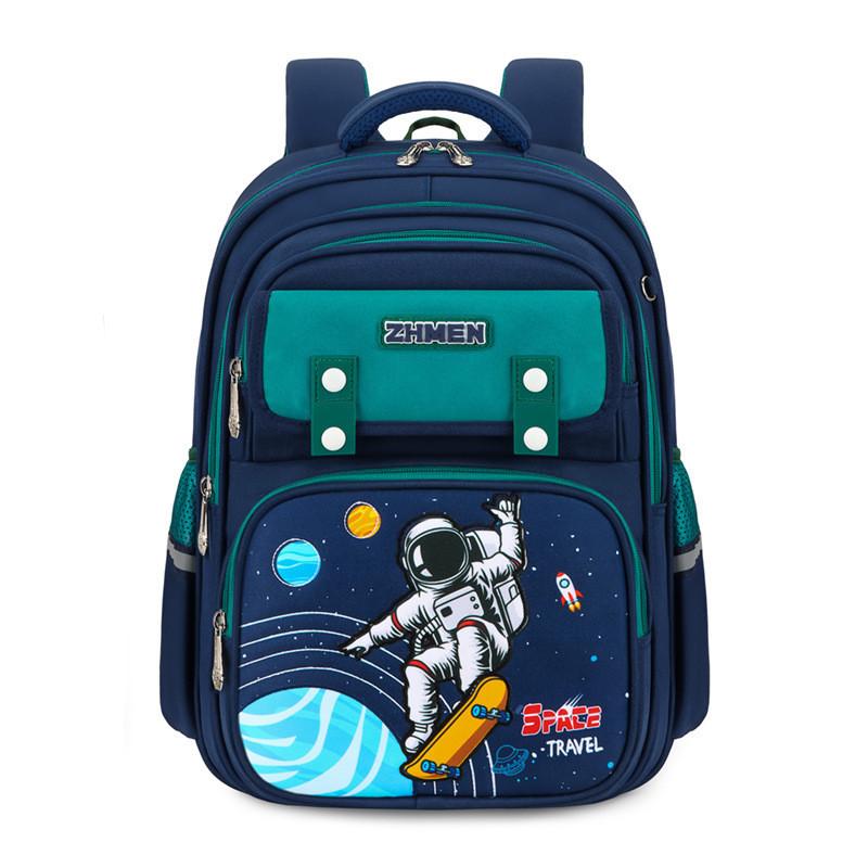 Adorable Oxford Cloth Kids Backpack Large Capacity School Bag For Grades 1-6