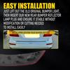 Rear Bumper Reflector Set For 2010-2012 Mercedes-Benz GL-Class X164 Left Side 1X