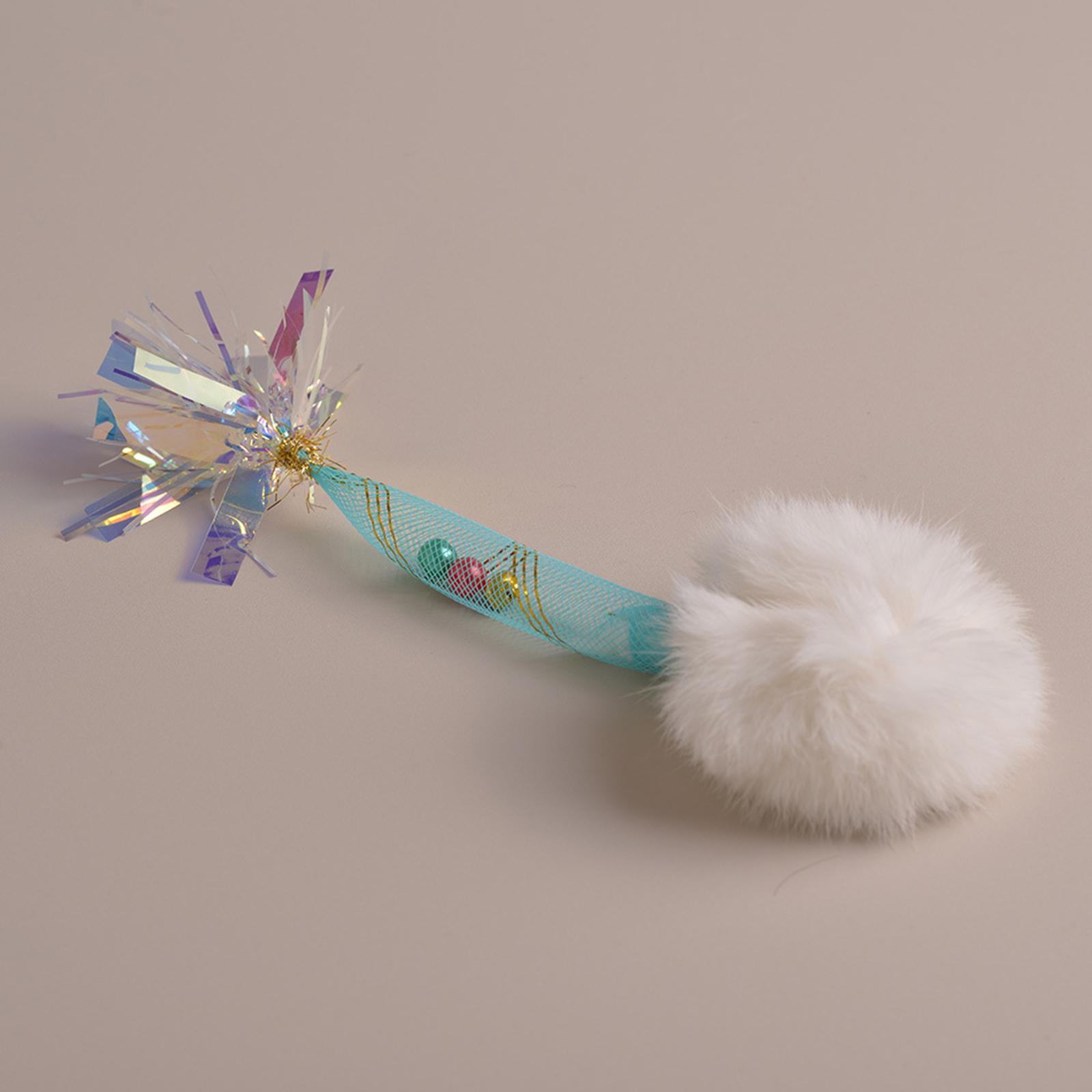 

Сетевой администратор Цветные Хвостатые Кошки Самопоглощающаяся Игрушка для Игры с Кошками One Size синий