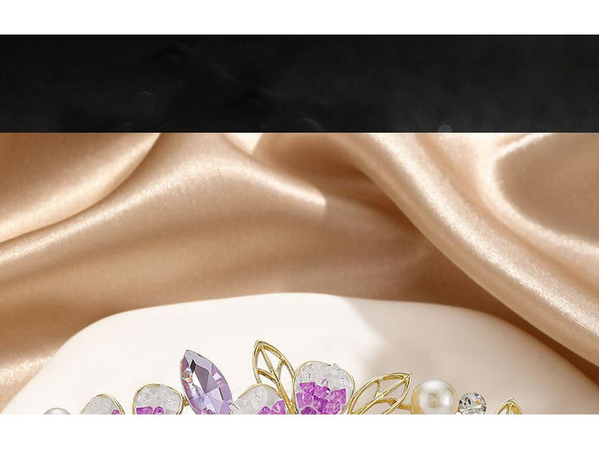 Strasslegierung Haarspange für stilvolle Hochsteckfrisuren, große Größe