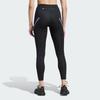 Adidas By Stella McCartney Truepace High Waist Reflective Running Leggings Women Black Purple Glow IB6807