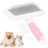 Tierhaarmassagekamm Fellwechsel Fellpflege Offener Knoten Bürste Reinigungswerkzeug für Hunde Katzen