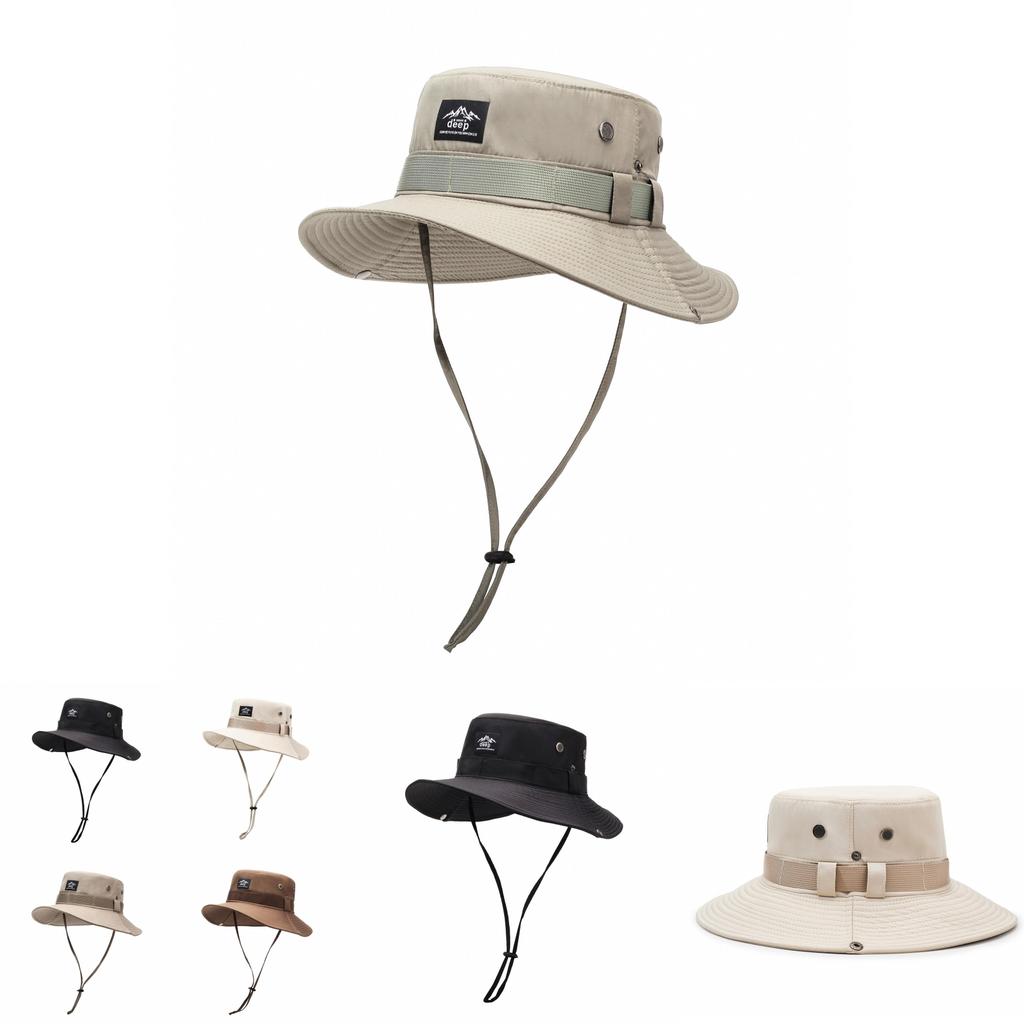 Outdoor Sun Hat With Sun Protection For Fishing And Hiking In Summer