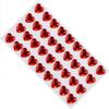 12MM36 Acrylic Love Drill Stick Korean Girl Heart the Same Model Mobile Phone Case Ledger Sticker