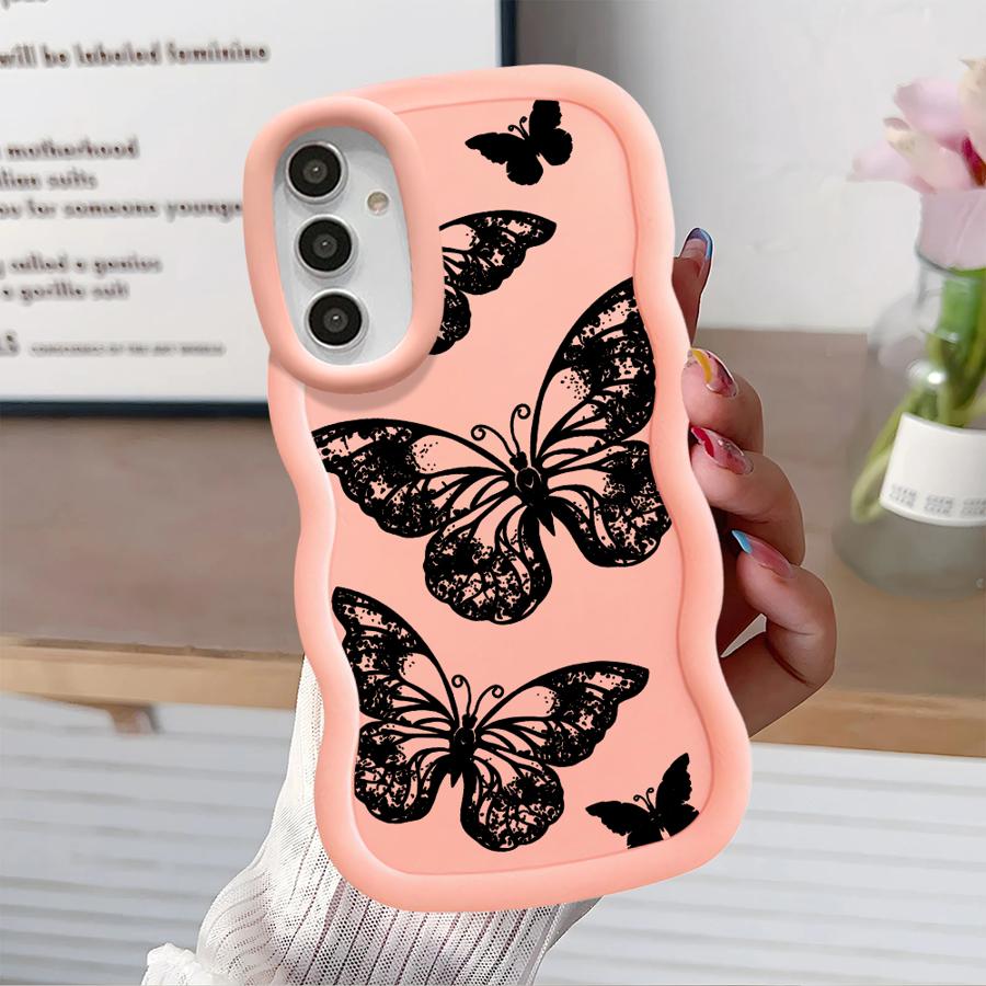 Butterfly Case for Samsung Galaxy A12 A11 A15 A14 A36 A13 A21s A33 A35 A26 A34 A16 Soft Phone Cover
