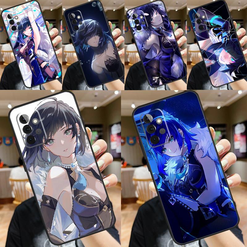 Yelan Genshin Impact Case For Samsung Galaxy A34 A54 A14 A15 A35 A55 A52 A32 A12 A51 A71 A13 A23 A33 A53 Cover