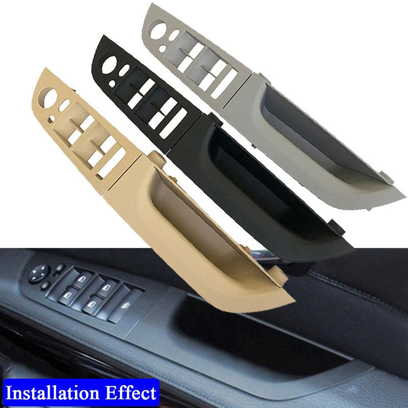 RHD Interior Black Beige Door Master Handle Panel Window Lift Switch Cover Replacement For BMW 3 Series E90 E91 316 318 320
