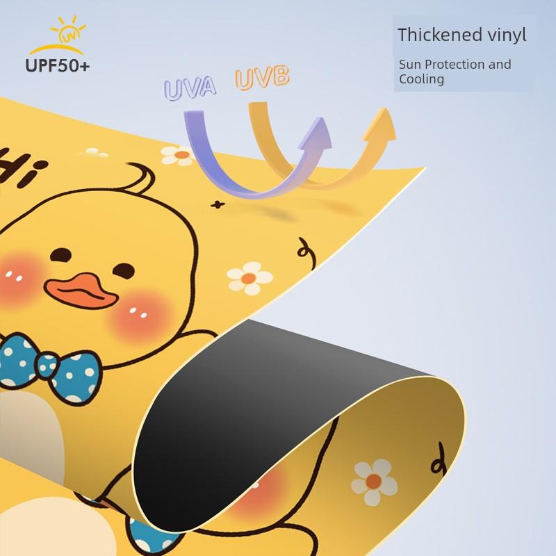 Children's Umbrella for Kindergarten, Baby, Boys and Girls, Kids, Students, Cartoon School Umbrella, Safe, Portable, Transparent Umbrella