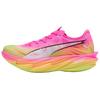 Puma Deviate Nitro Elite 4 Poison Pink Yellow Alert Bright Aqua Women Sneakers Sun-Stream------Features 313606-01