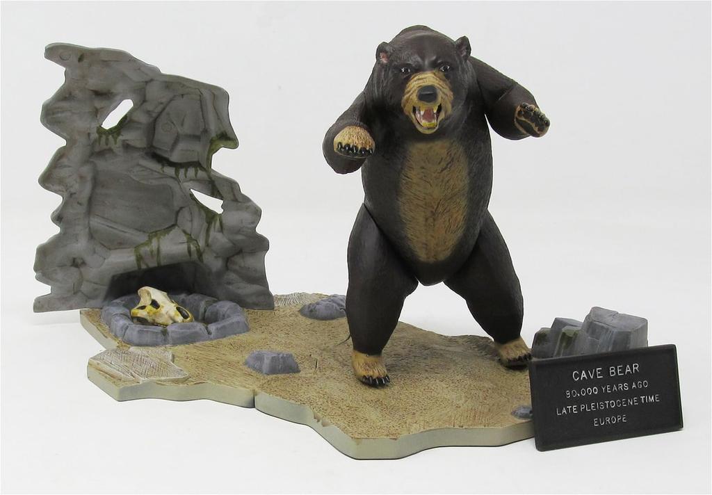Atlantis Model Prehistoric Scenes Cave Bear Plastic Model ATLAMCA738 1/13 (Cave Bear)