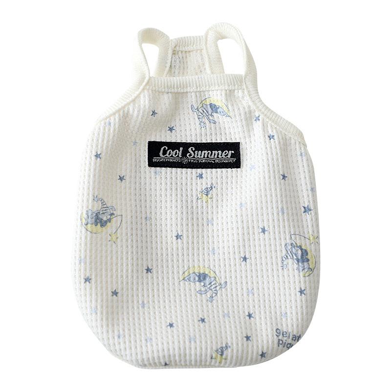 

Летняя тонкая одежда для домашних собак, симпатичная майка с вафельным верхом и кондиционером, принадлежности для маленьких собак, одежда для щенков, охлаждающий жилет XXL