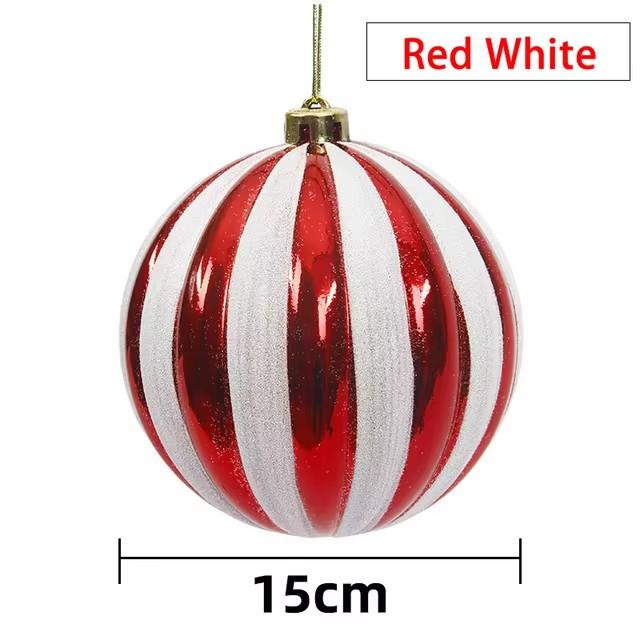 1 pz 150mm-250mm Pallina Decorazione Natalizia Ornamenti Albero di Natale Appendi Pallina Lucida per Casa Bar Festa Matrimonio Decorazione Xmas
