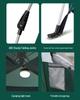 Thickened Automatic Folding Tent: Portable, Quick-Open, Rain & UV Protection for Camping & Beach.