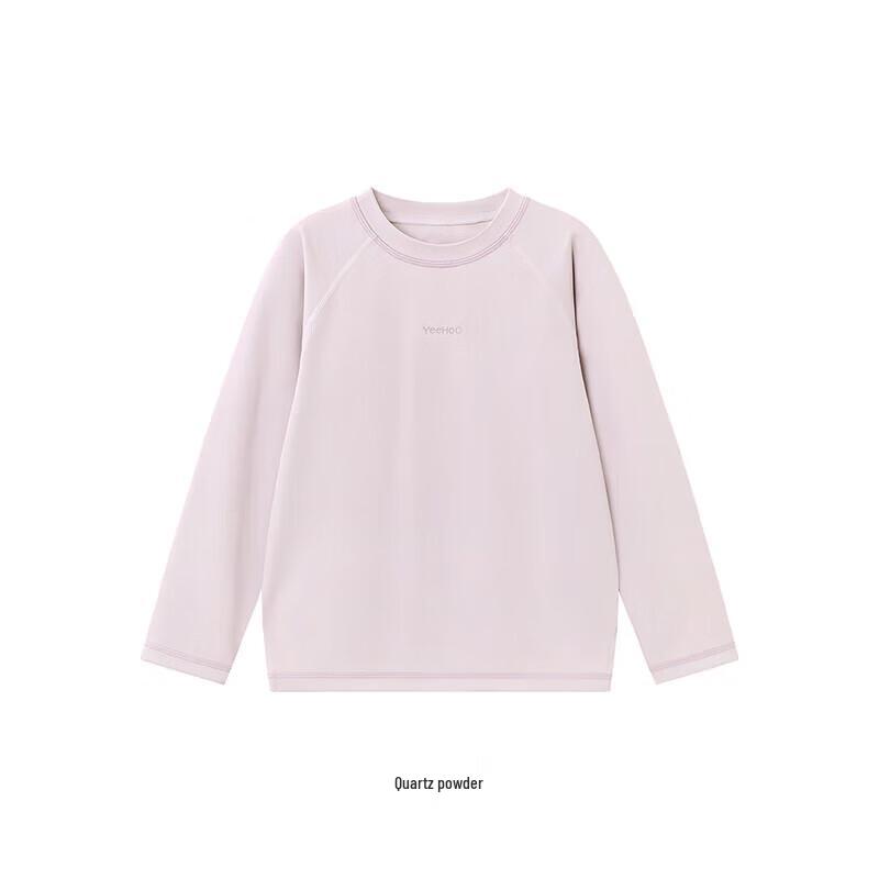 YEEHOO Girls' Solid Long-Sleeve T-Shirt