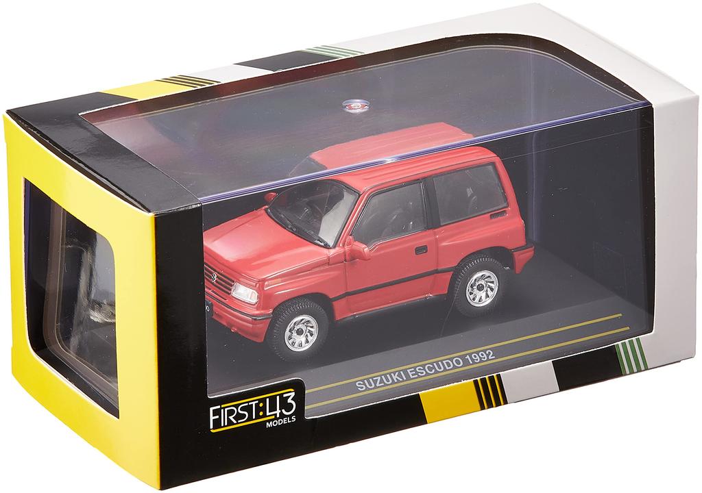 FIRST:43 1/43 Suzuki Escudo 1992 Red Finished Product F43-159