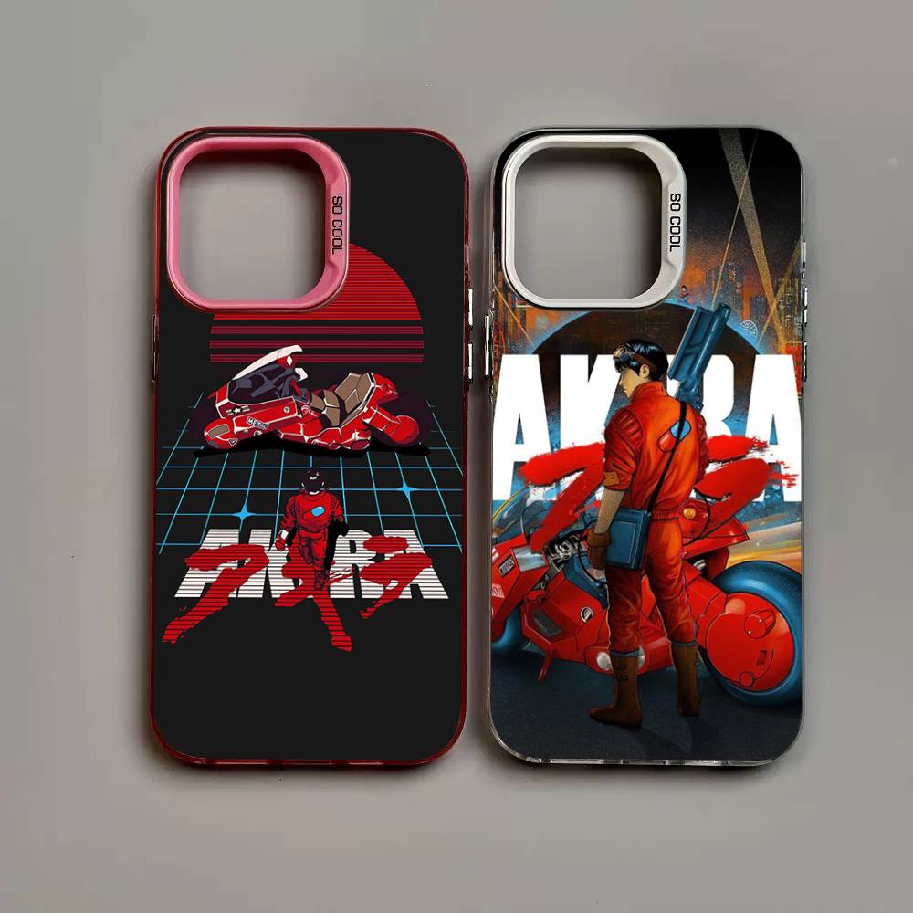 Japanese Anime A-akira Cartoon Phone Case For IPhone 16 15 14 13 12 11 Pro Max X XR XSMAX 8 7 Plus Matte Shockproof Back Cover