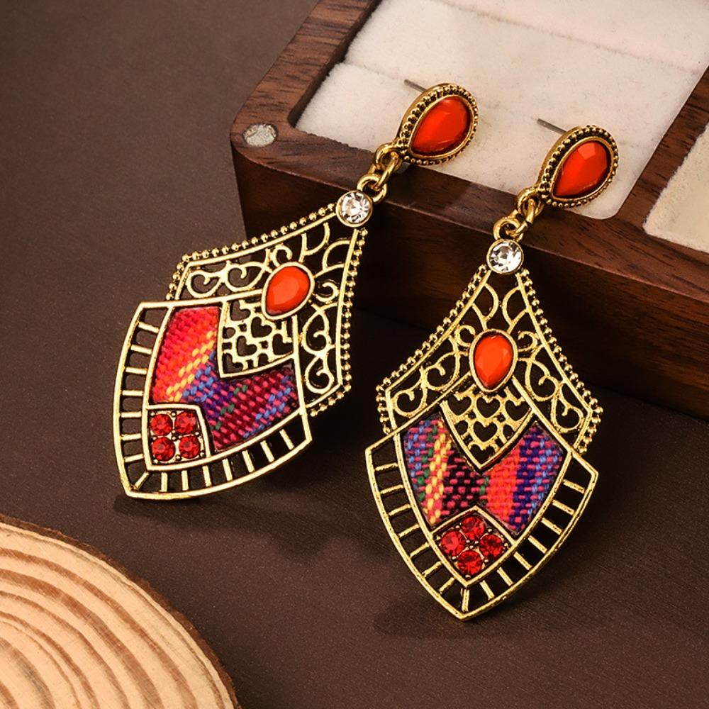 3Pcs/Set Ethnic Style Bohemian Necklace Retro Leisure Necklace Fashion Indian Choker  Gift