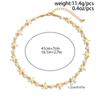 SHIXIN Boho Starfish Short Choker Necklace for Men Trendy Imitation Pearl Acrylic Beaded Necklace Male Summer Beach Neck Jewelry