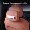 Compatible with Hao Bo HL Tissue Box 25: Car Armrest Hanging Tissue Bag for Seat Back