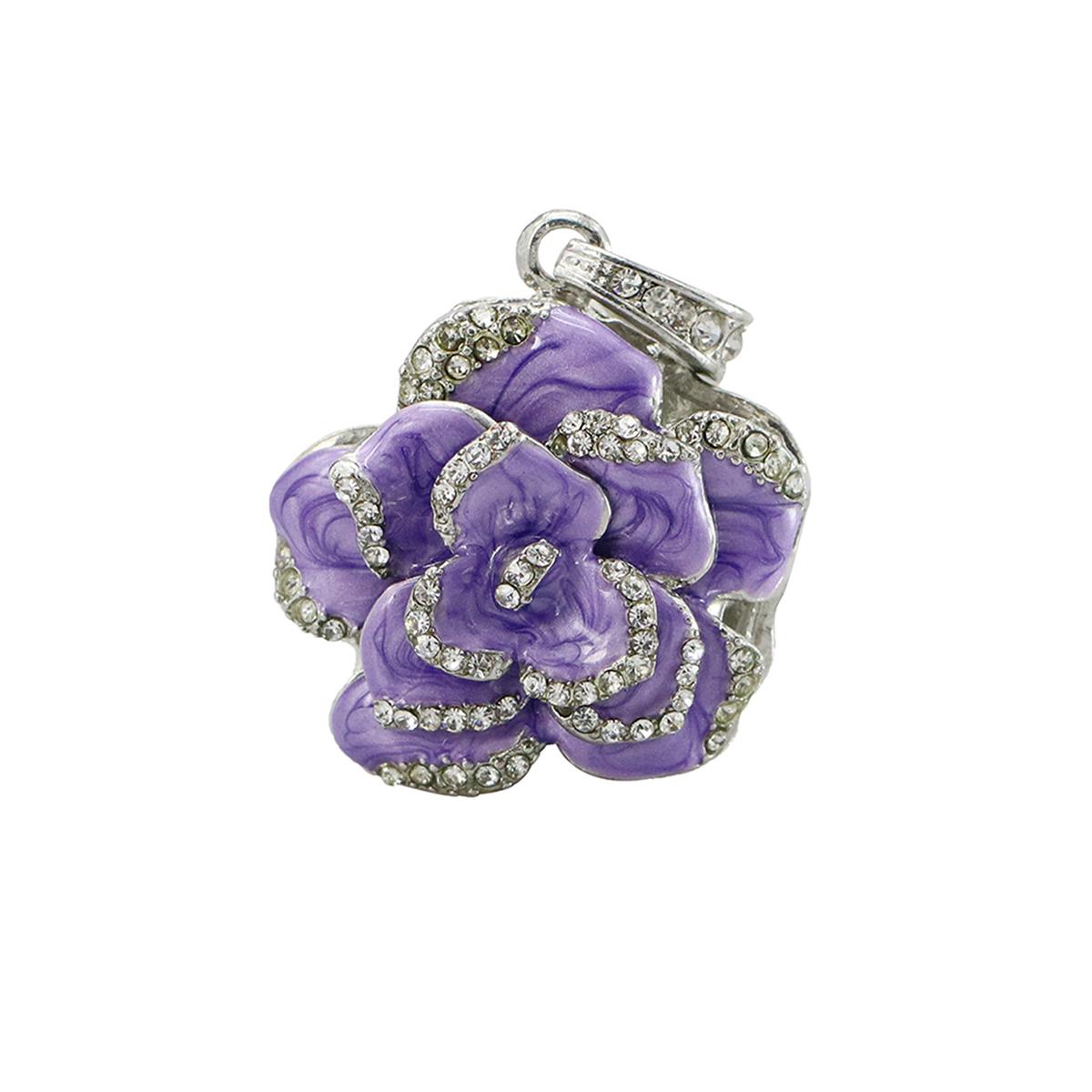 

Кристальная подвеска-кулон USB флеш-накопитель 256 ГБ 64 ГБ 32 ГБ 16 ГБ Ювелирное украшение в виде розы Брошь Флешка 128 ГБ USB-накопитель 8 GB