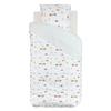 Housse de couette reversible + 1 taie 140 x 200 cm Petites voitures