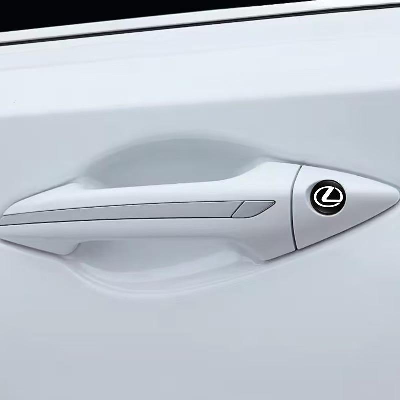 2026 Horké interiérové samolepky 2/4 ks Samolepky na zámek dveří auta, klíčovou dírku, proti blokování, ochrana Pro Lexus IS250 IS200 CT200h GS300 LS4