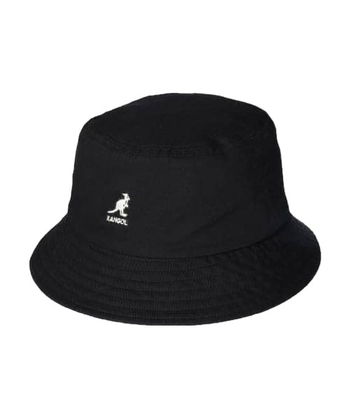 KANGOL Washed Bucket a Stylish and Simple Bucket Hat for Men and Available In Black and Plus Perfect for Spring and This Washable Hat Makes a Great