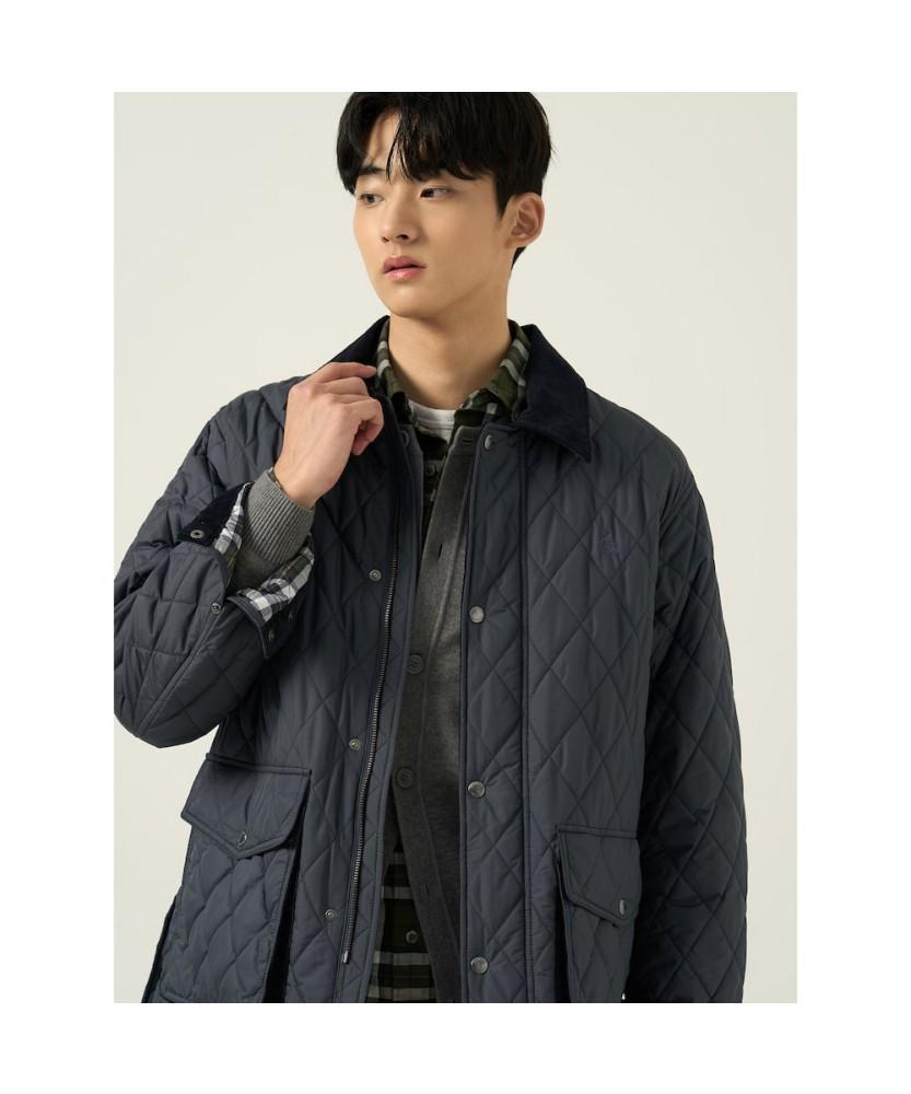 Beanpole Men Diamond Padded Safari Ash