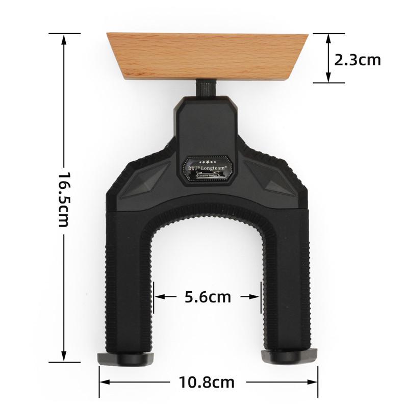 Beech Wood Automatic Lock Guitar Wall Mount for Folk & Electric Guitars