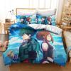Japan Anime My Hero Academia Printed 3d Bedding Set Duvet Cover Set Bed Linen AU EU US Twin Full Queen King Size Kids Bedclothes
