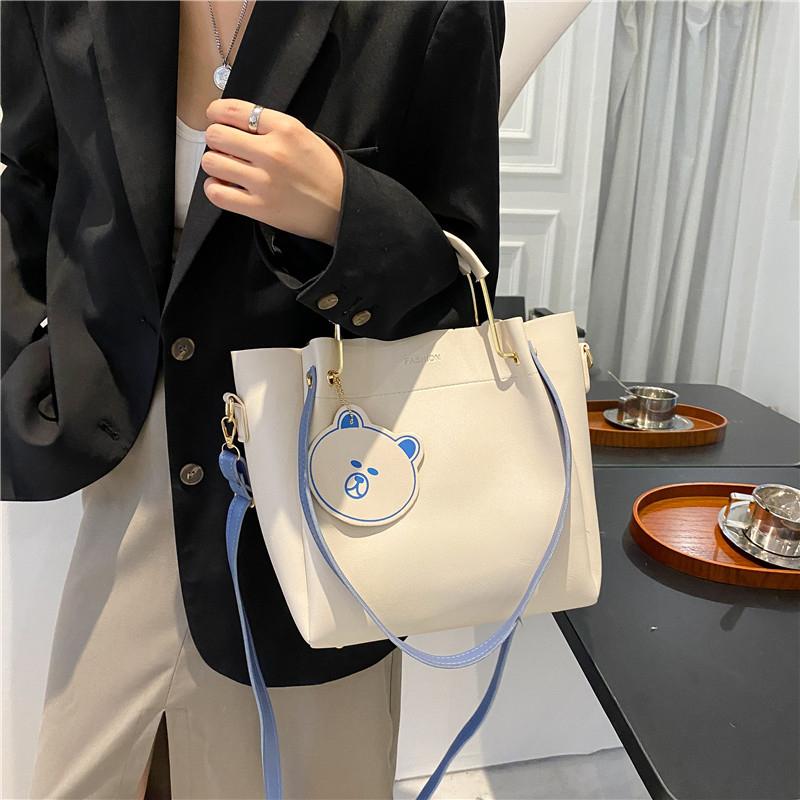 Ladies Designer Handbags Women PU Leather Tote Zipper Shoulder Bags