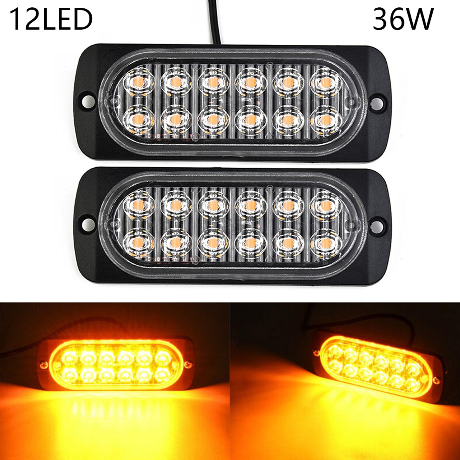 

Bulb Flashing lights Lamp 36W Truck SUV Equipment Set 12 LED Practical