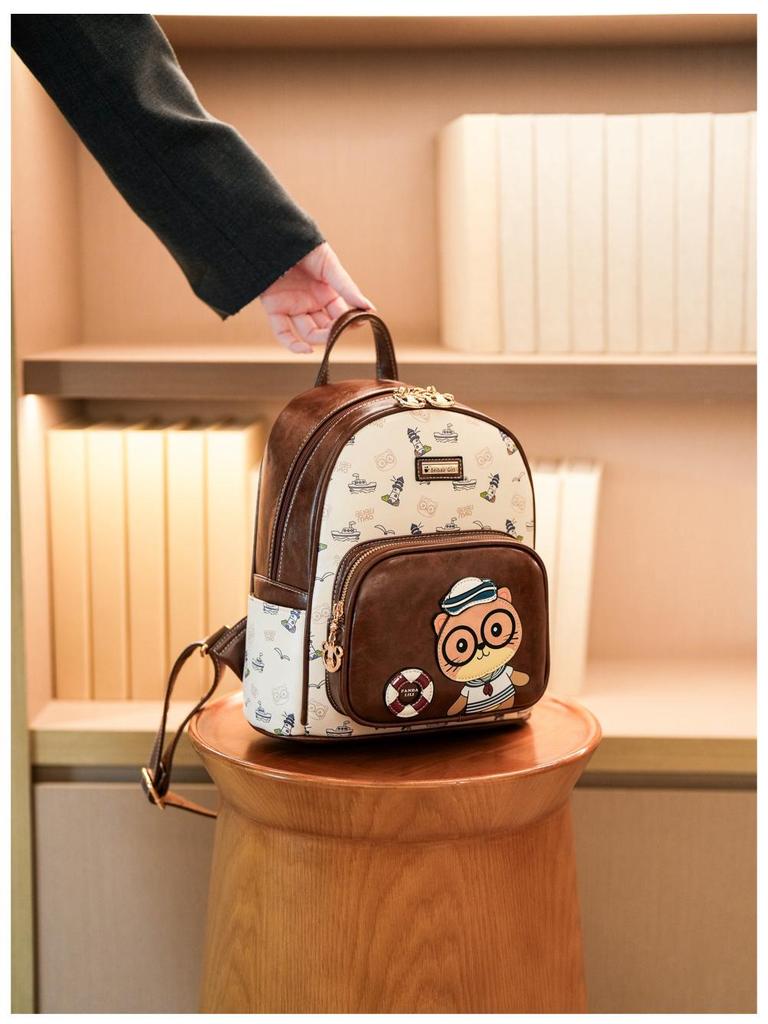 Vielseitiger Reiserucksack mit großem Fassungsvermögen - Modische Damenhandtasche im koreanischen Stil