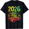Peace Love New Year Tshirt Unisex Clothes Daily Street Simple Casual Black T Shirts Streetwear Y2k Loose Trend Oneck Tee Top