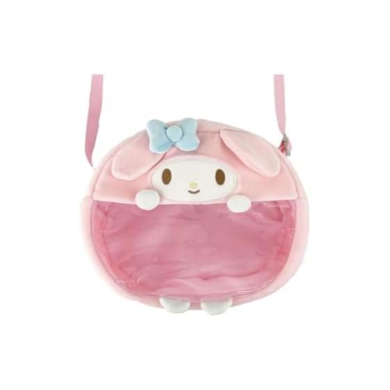 Sunart Sanrio 2way stuffed toy clear bag My Melody SAN-0111