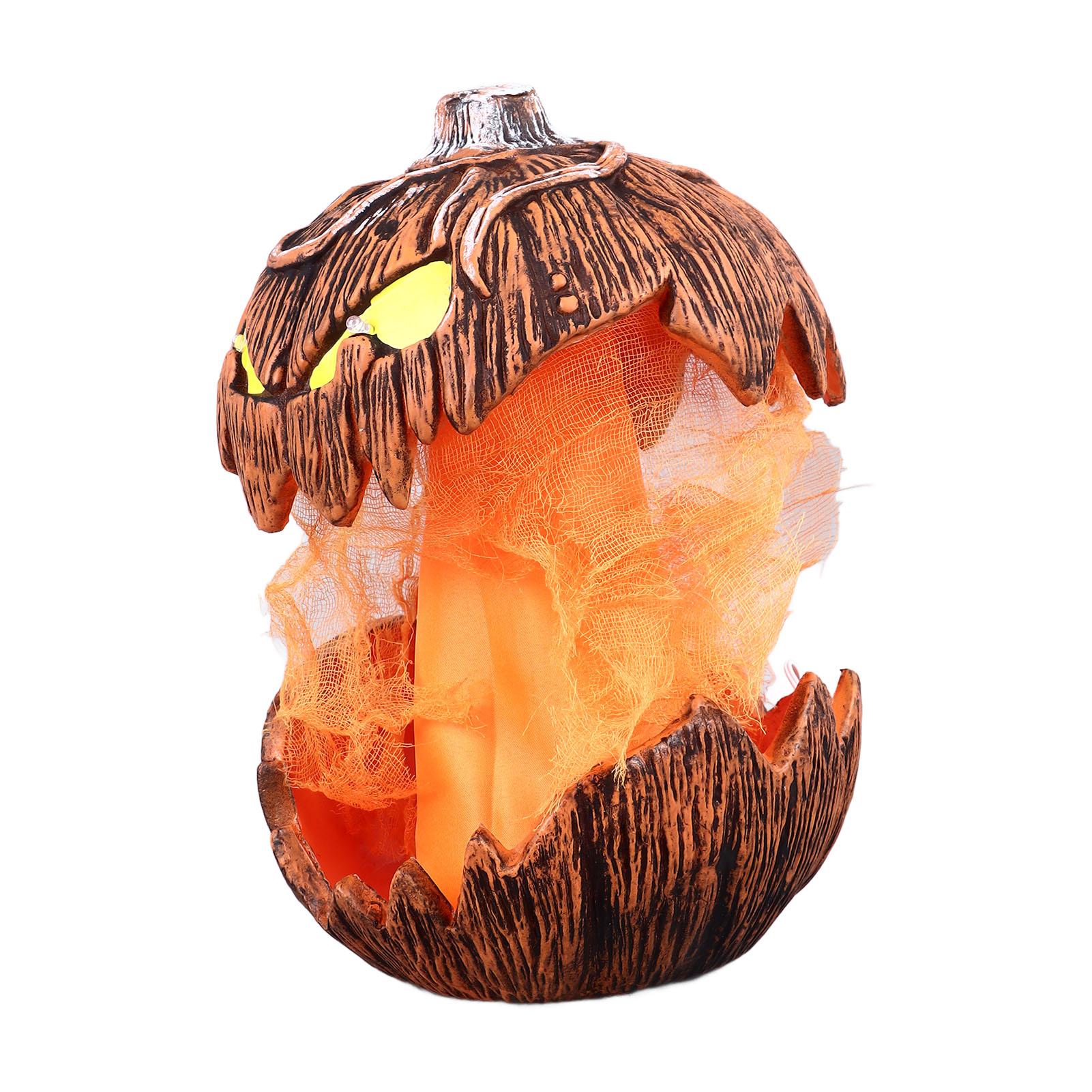 

20 см активируемая голосом тыква подъемная подсветка тыква украшение для внутреннего газона стол Хэллоуин