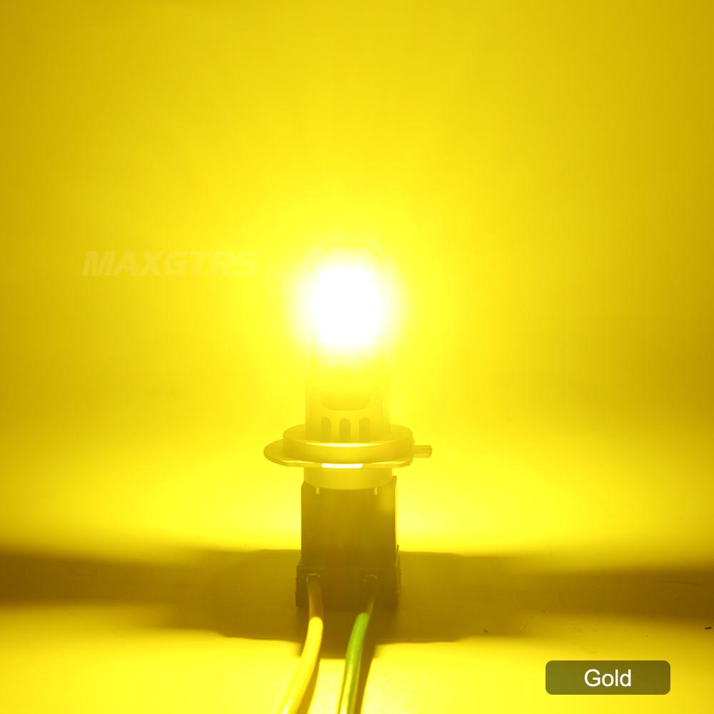 MAXGTRS 2X H7 LED with Fan 20000LM Super Bright Headlight Bulb with Fan Turbo Mini Design Automotive Headlamp 12V 110W