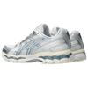 New Asics GEL Kayano 12.1 Abrasion Resistant Low Top Running Shoes Unisex Silver Blue 1203A759-101