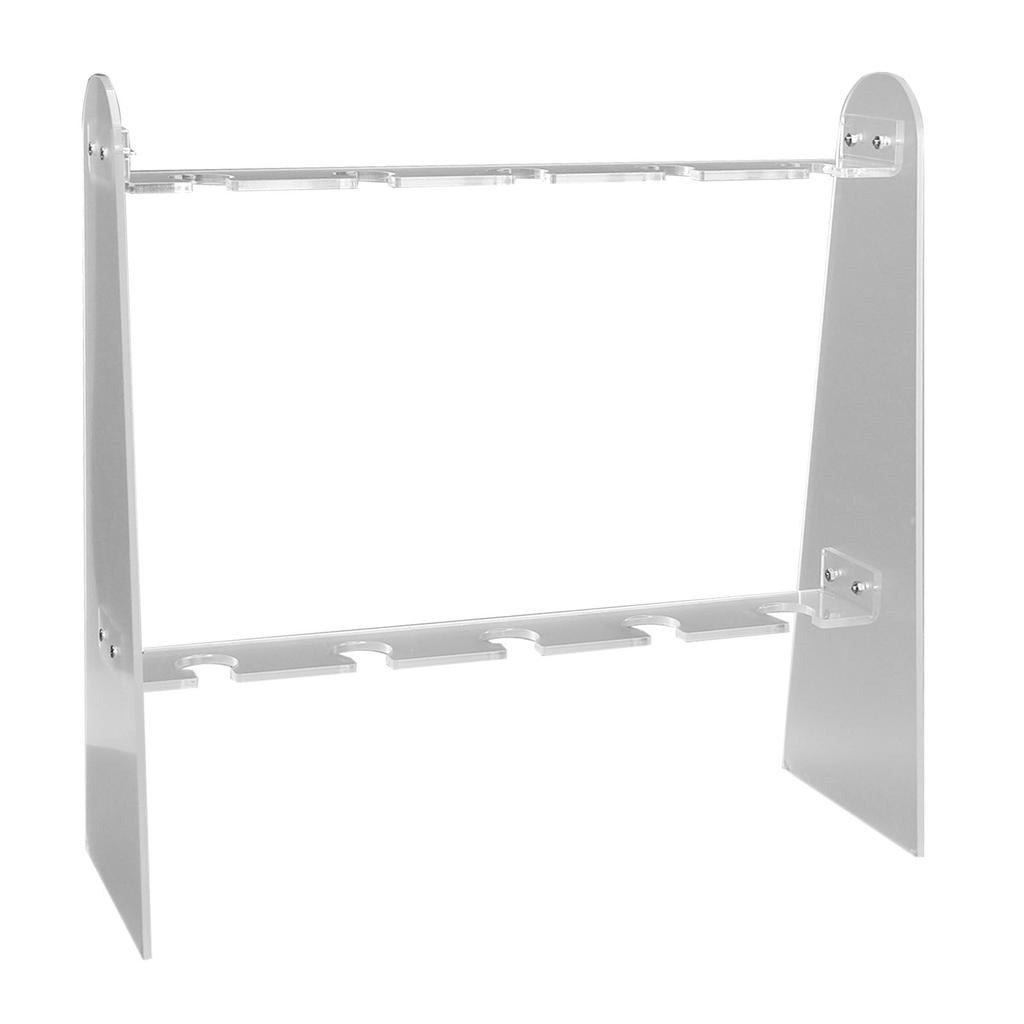 2 Tier Champagne Glass Holder 10 Slot Detachable Acrylic Champagne Flute Stand for Party Living