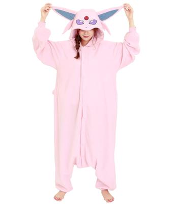SAZAC Character Fleece Kigurumi Pokemon Espeon Adult Free Size