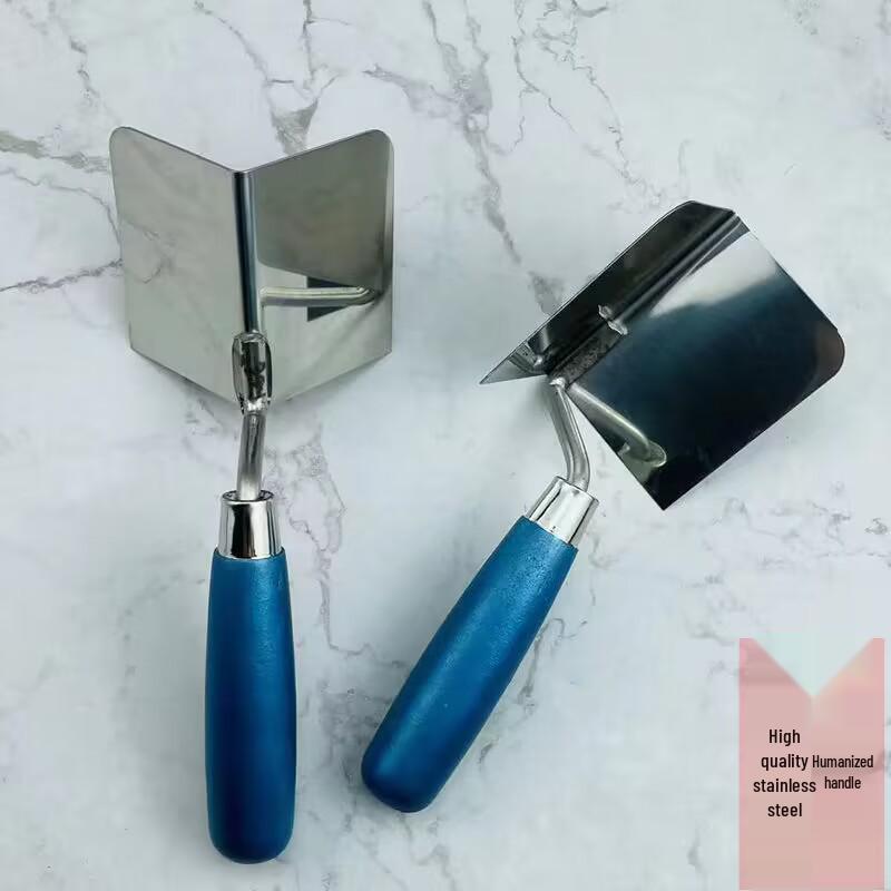 Stainless Steel and Plastic Putty Scraper for Inner and Outer Wall Corners
