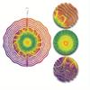 Vibrant 10 Inch Wind Chime with Colorful Geometric Design Perfect for Spring
