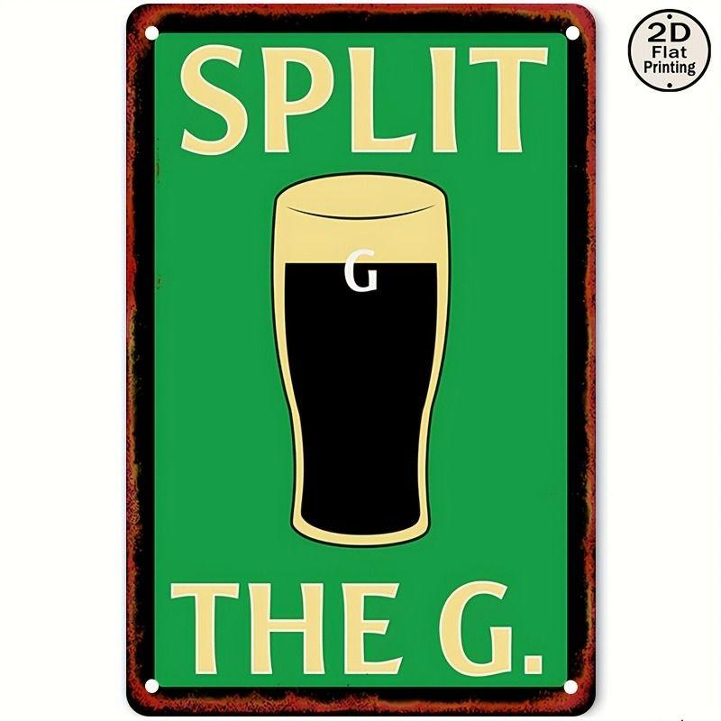 Decorative Metal Beer Sign 30x20cm