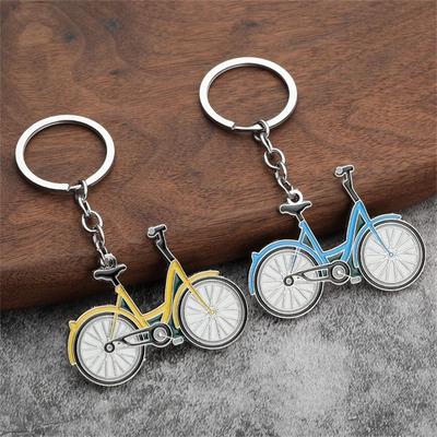 Metal Bottle Opener Keyring Multifunctional Bike Key Rings Bicycle Keychain  Thanksgiving