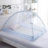 Bed Cover Curtain Full Cover Design Encrypted Yarn Easy To Fold Open Quickly Bottomless Anti-mosquito Polyester Infant Yurt Mosquito Net Bed Accessory