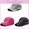 Polyester Baseball Cap With Breathable Mesh Sun Protection For Outdoor Sports Men Women 2024 Spring Season