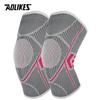 AOLIKES 1Pair Compression Knee Support Sleeve Elastic Breathable Knee Pads Brace Springs Gym Sports Protector Basketball Run